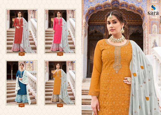 Sara Trendz Anokhi Heavy Festive Wear Designer Salwar Suit Collection